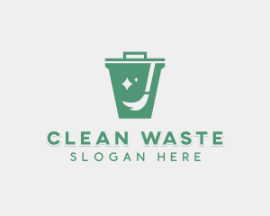 Waste Sanitation Disposal logo design