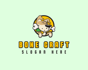 Happy Dog Bone logo design