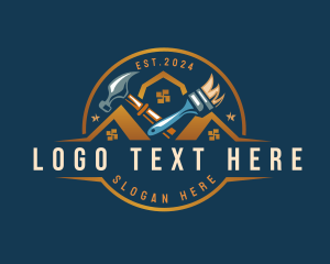 Paintbrush Hammer Renovation logo