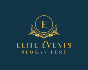 Luxury Wedding Event logo design