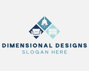 Interior Design Furniture Decoration logo design