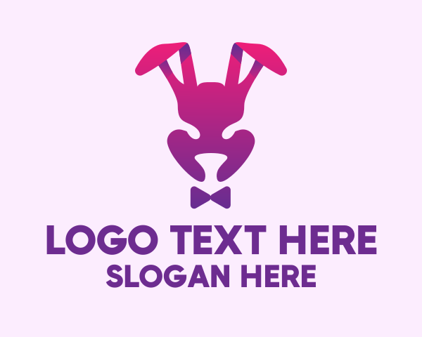 Bunny logo example 4