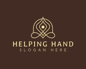 Relaxation Yoga Healing Logo