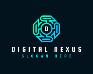 Digital Technology Software logo design