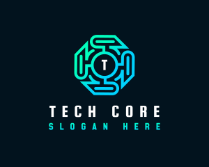 Digital Technology Software logo design