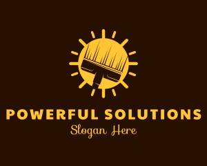 Sunshine Vacuum Cleaning logo design