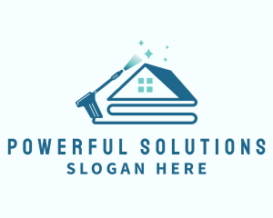 Roof Pressure Washer logo design