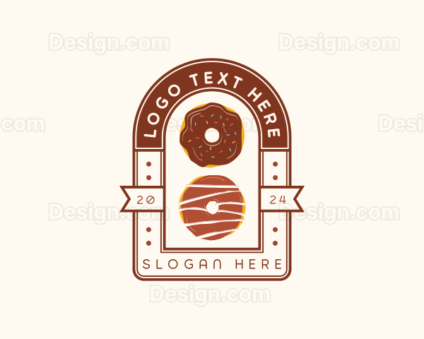 Donut Pastry Bakeshop Logo