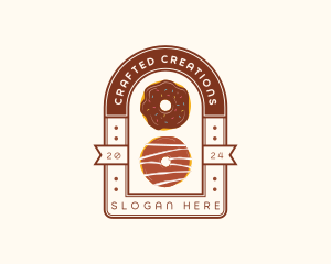 Donut Pastry Bakeshop logo design