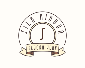 Retro Old School Banner logo design