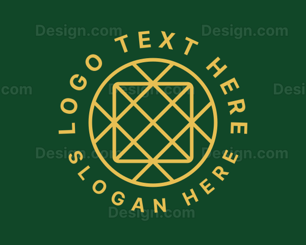 Woven Textile Pattern Logo