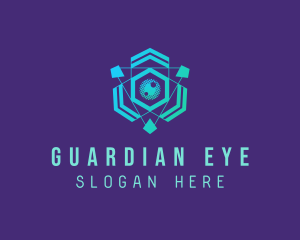 Digital Tech Eye Surveillance logo design