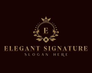 Boutique Floral Salon logo design