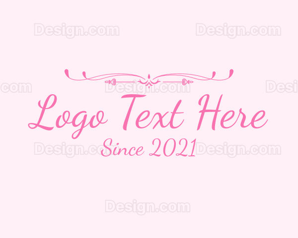 Feminine Luxury Cosmetics Logo