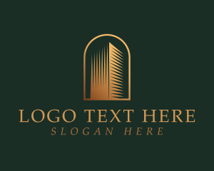 Elegant Modern Building logo