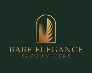 Elegant Modern Building logo design