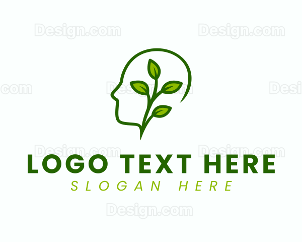 Wellness Plant Head Logo