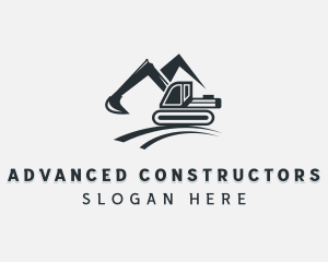 Industrial Excavator Builder  logo design