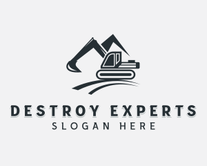 Industrial Excavator Builder  logo design