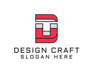 Mosaic Magnet D logo design