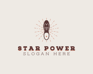 Leather Formal Shoes logo design