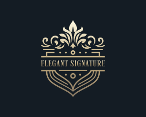 Elegant Wedding Event logo design