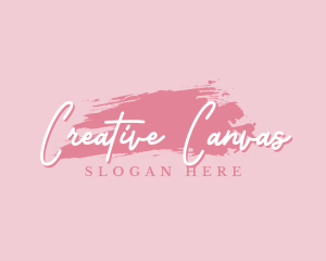 Beauty Makeup Artist Wordmark logo design