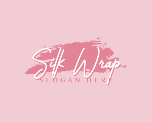 Beauty Makeup Artist Wordmark logo design