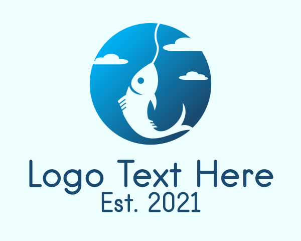 Fishing Line logo example 2