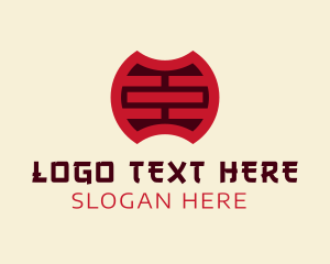 Traditional - Oriental Traditional Coin logo design