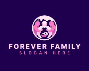 Global Family Community logo design