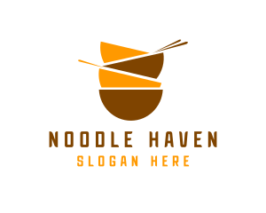 Asian Bowls Chopsticks logo