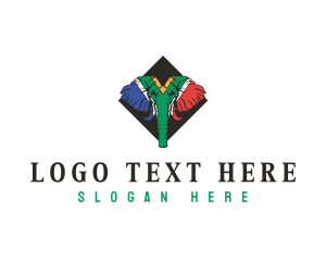 African Wild Elephant logo