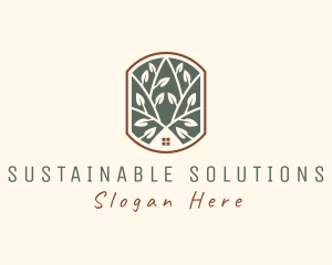 Sustainable Farm House  logo design