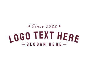 Hipster Apparel Business logo