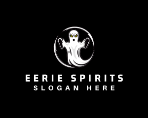 Creepy Ghost Spirit logo design