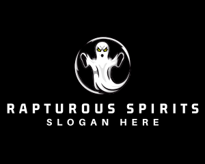 Creepy Ghost Spirit logo design