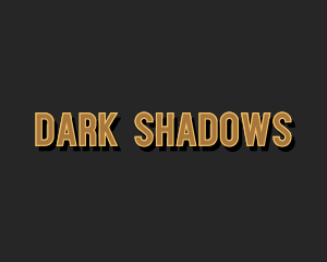 Retro Shadow Brand logo design