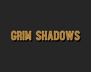 Retro Shadow Brand logo design