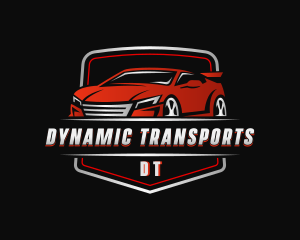 Sedan Transportation Car logo design