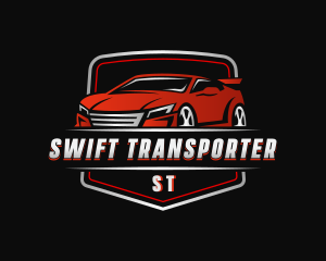 Sedan Transportation Car logo design