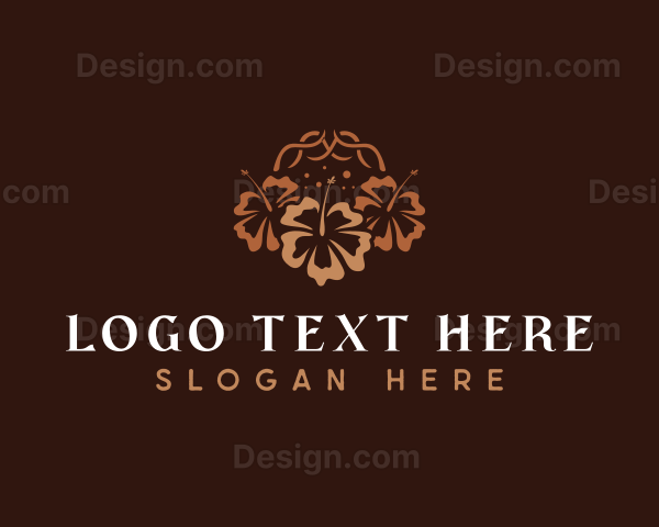 Nature Flower Gardening Logo