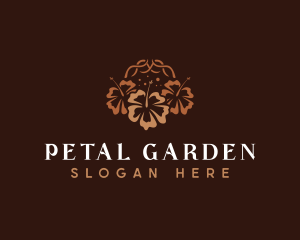 Nature Flower Gardening logo design