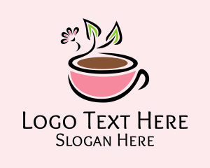 Healthy Coffee Cup Logo