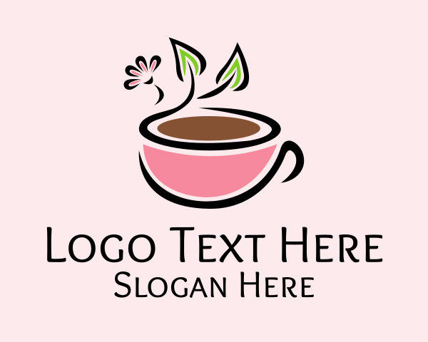 Healthy Coffee Cup logo