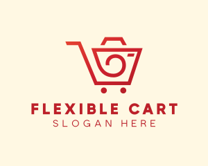 Camera Shopping Cart logo design