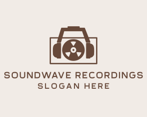 Reel Tape Recorder logo design