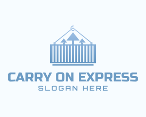 Shipping Container Courier logo