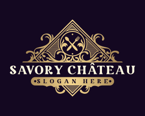 Luxury Restaurant Diamond logo design