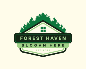 Forest Roof House logo design